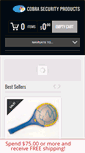 Mobile Screenshot of cobrasecurityproducts.com